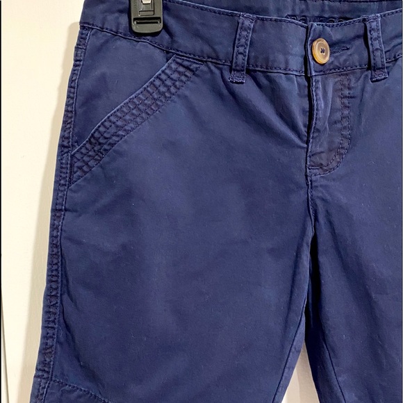 Maurices Shorts Size 3/4 Navy Blue EUC - Picture 7 of 9